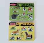 Sound Puzzles: Zoo Animals and Pets