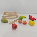 Wooden Crate of Fruit