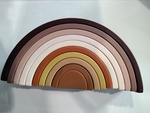 B207: Silicone Rainbow Stacker