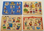 Assorted Peg Puzzles