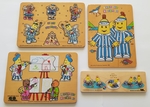 Bananas in PJ's and Pooh Peg Puzzles