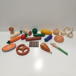 Assorted Wooden Food