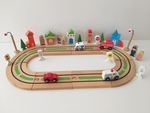 Wooden Road Set