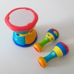 LeapFrog Drum and Maraccas 