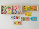 Alphabet and Numbers Self-Correcting Puzzles