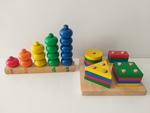 Colour and Shape Sorting Peg Puzzle