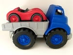 Green Toys Flatbed Truck and Race Car
