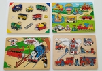 Transport Peg Puzzles