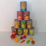 1 to 10 Counting Cans