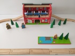 Bigjigs Railway Station Carry Set