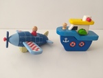 Magnetic Boat and Plane