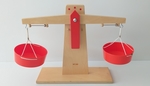 Wooden Balance Scales