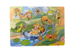 PU82: Wooden Peg Jungle River Puzzle