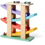 CO14: Wooden Car Ramp Race Track