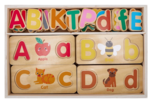 Wooden ABC Matching Puzzle Set