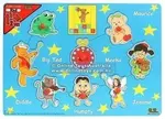 Play School 8 Piece Peg Puzzle