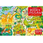 At the Zoo Puzzle & Book