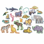 Wooden Animal Magnets