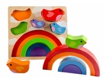 Bird and Rainbow Puzzle