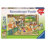 Merry Country Life Puzzle 2 x 24 Pcs