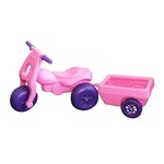 Tricycle (Pink) + Trailer