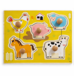Wooden Puzzle: Farm Animals