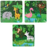 Jungle Jigsaw Puzzles: 3 Pack