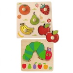 Hungry Caterpillar + Fruits Puzzles