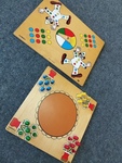  Coloured Flower & Clown Game