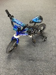 Blue/Black Raleigh 12" Bike with training wheels