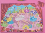 Ballerina with Flower Floor Puzzle