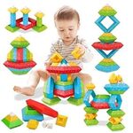 Stacking Shape Blocks 