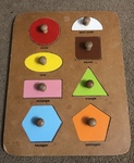 Shape Knob Puzzle