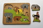 Wild Animal Peep-In Puzzle