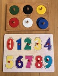Numbers & Colour puzzle