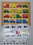 Coloured Vehicles Puzzle