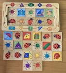 Ladybugs Shape Colour No. Puzzle