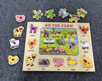 On the Farm Puzzle & Animals