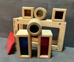Rainbow Sensory Blocks