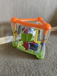 Triangular interactive baby toy
