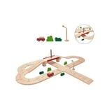 Plan Toys - Road/Rail Set