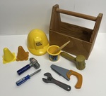 Tool box with tools