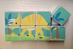 Magnetic Dino Puzzle Blocks