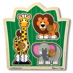 Jungle Friends Knob Puzzle