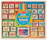 Animal Wooden Stamp Set