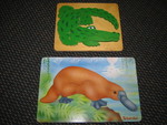Crocodile and Platypus puzzle