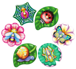 Garden Creatures (6 puzzles)