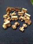 Wooden Vehicles Playset