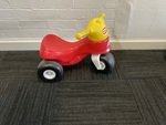 Red and yellow trike