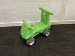 Green zippy bike